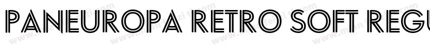 Paneuropa Retro Soft Regular字体转换